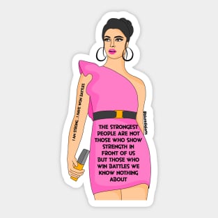 Feminist strength Sticker